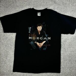 Craig Morgan Shirt Womens Large Country Music Band Tee Little Bit of Life Merch
